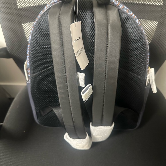 Coach Monogram backpack Navy - Picture 3 of 3